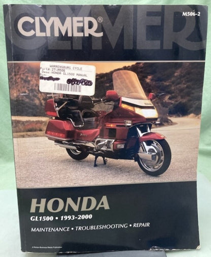 Clymer M506-2 GL1500 Service Manual '93-'00 Genuine