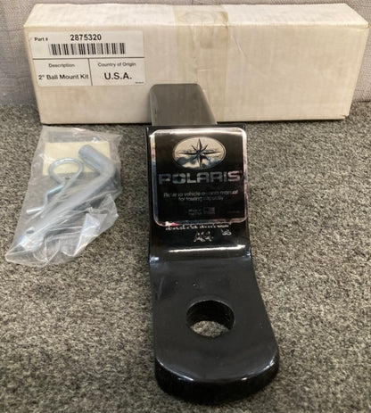 Polaris 2875320 Receiver Hitch Tongue Kit 2", New Genuine