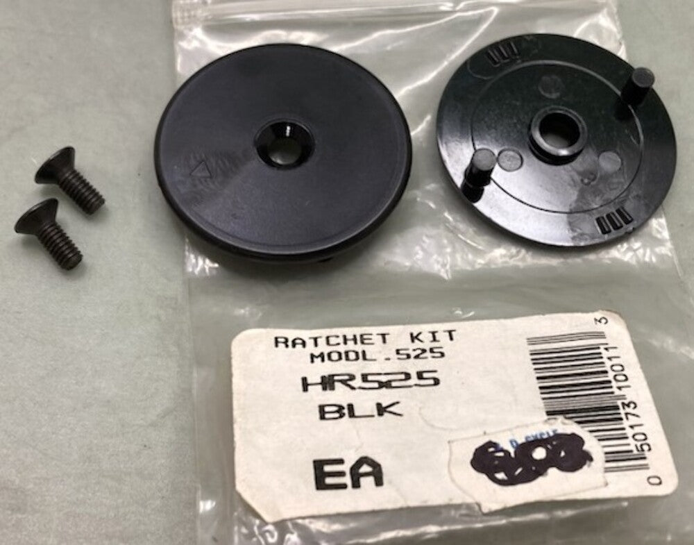Replaces Merica HR525 Helmet Visor Ratchet Kit Black New