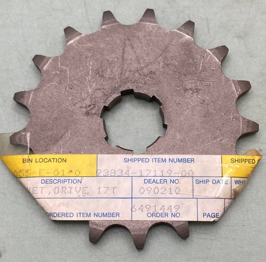 New Replaces Yamaha 93834-17119-00 Sprocket, Drive, 17T