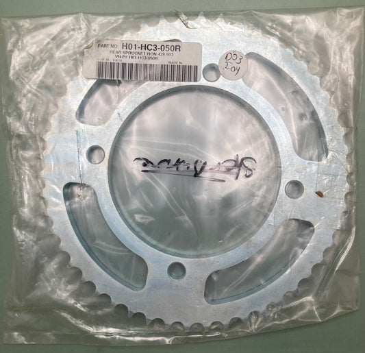 New Genuine Sunstar H01-HC3-050R Rear Sprocket, 50T
