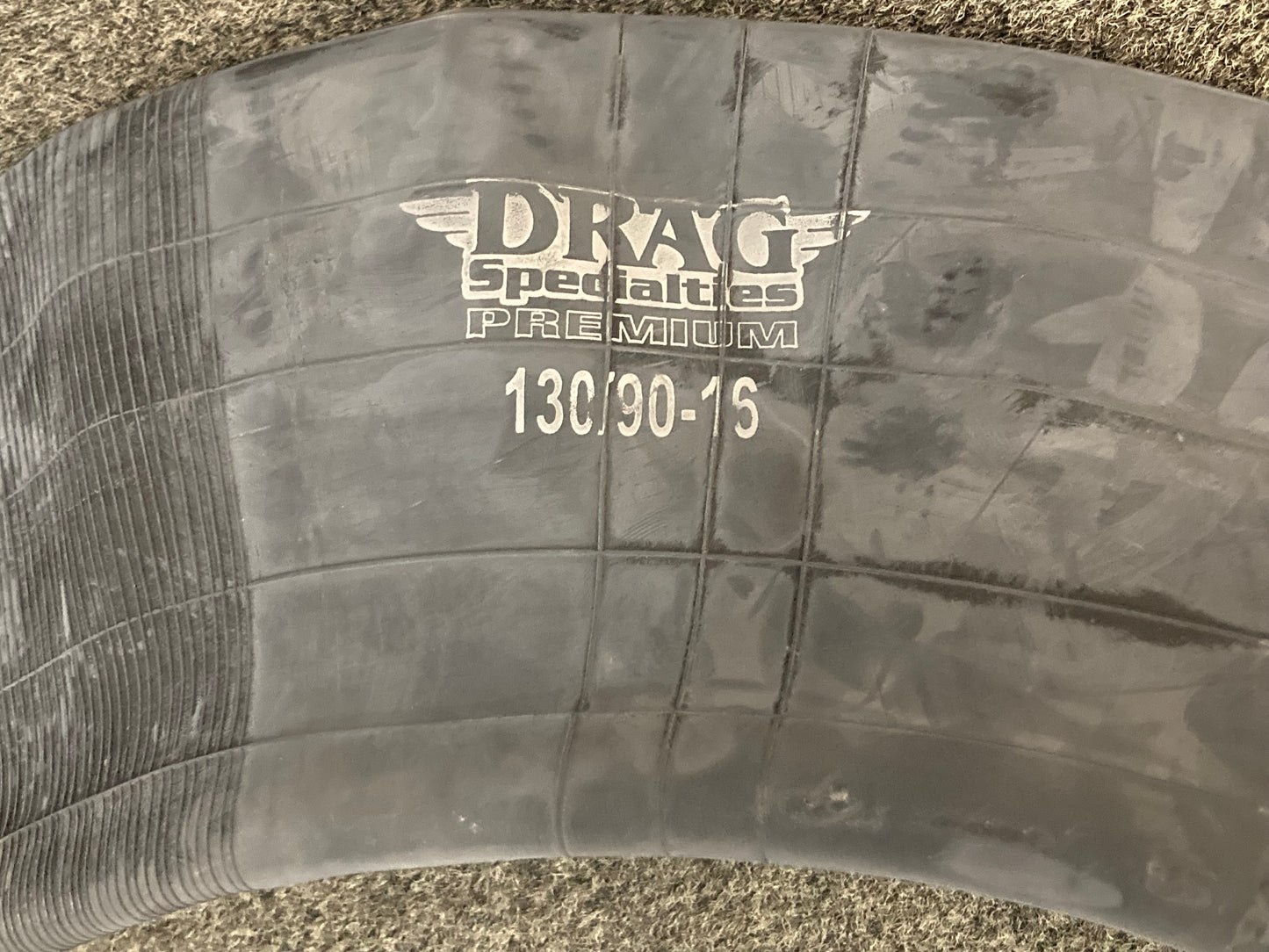 New Genuine Drag Specialties 0350-0631 Premium Heavy Duty MC Tube 130/90-16"