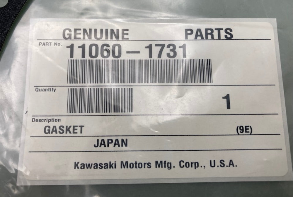 Kawasaki 11060-1731 Gasket New Genuine