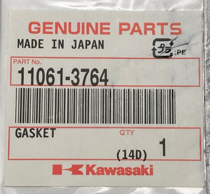 Kawasaki 11061-3764 Gasket New Genuine