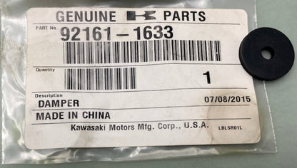 QTY 8 Kawasaki 92161-1633 Damper 6x25x3.15 New Genuine