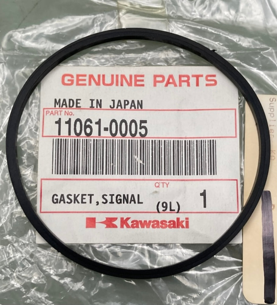 Kawasaki 11061-0005 Gasket Signal Lamp New Genuine
