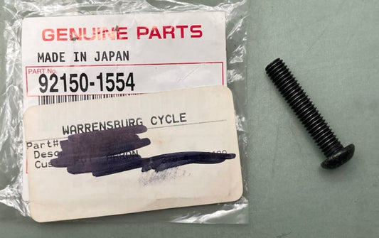 Kawasaki 92150-1554 Bolt Socket 6x30 New Genuine