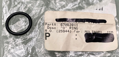 Kawasaki 670B2011 O-Ring 11MM New Replaces