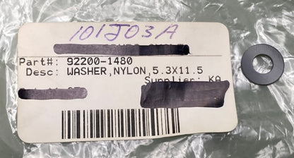 Kawasaki 92200-1480 Nylon Washer 5.3x11.5x0.5 New Replaces