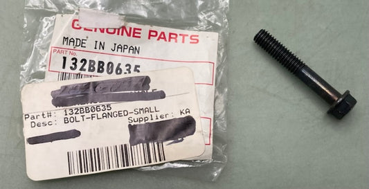 Kawasaki 132BB0635 Bolt Flanged Small 6x35 New Genuine