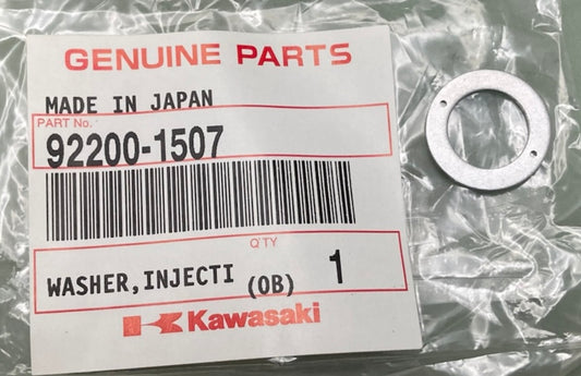 Kawasaki 92200-1507 Nozzle Injection Washer New Genuine