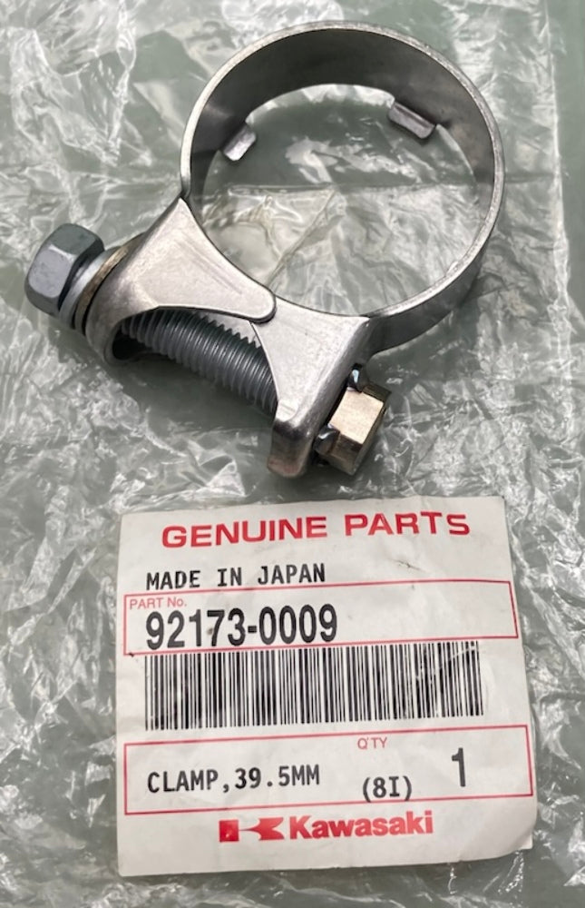 Kawasaki 92173-0009 Clamp 39.5MM New Genuine