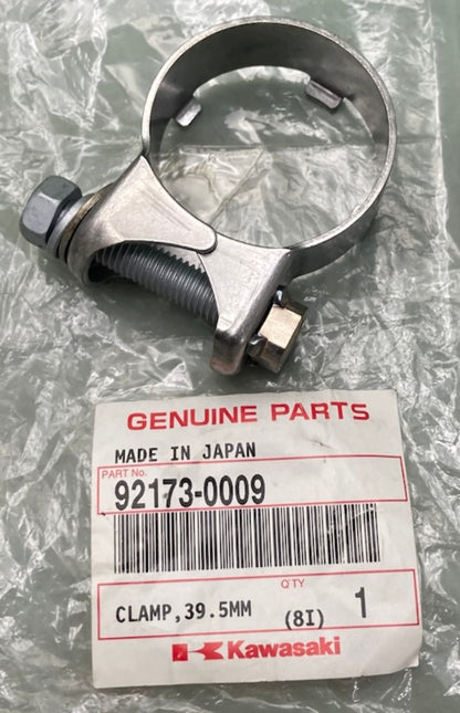 Kawasaki 92173-0009 Clamp 39.5MM New Genuine