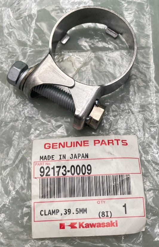 Kawasaki 92173-0009 Clamp 39.5MM New Genuine