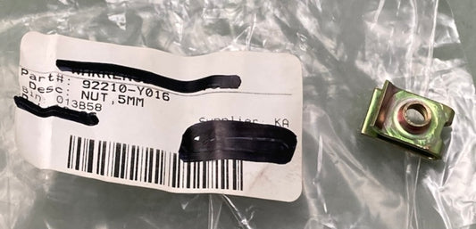 Kawasaki 92210-Y016 Nut 5MM New Replaces