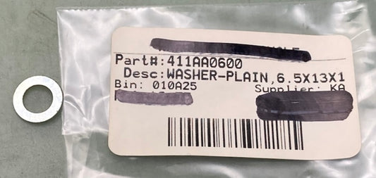 Kawasaki 411AA0600 Washer Plain 605x13x1 New Replaces