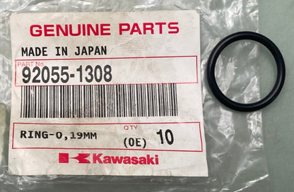 Kawasaki 92055-1308 O-Ring 19 MM New Genuine