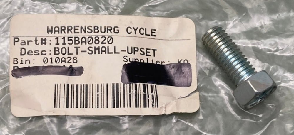 Kawasaki 115BA0820 Bolt Small Upset 8x20 New Replaces