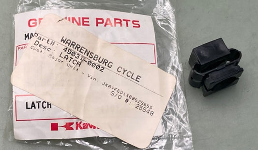 Kawasaki 49031-0002 Latch New Genuine 49031-0001