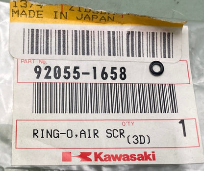 Kawasaki 92055-1658 O-Ring Air Screw New Genuine