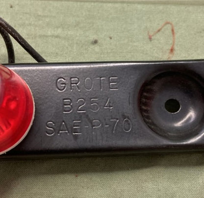 Grote 49062 Red Light Bar New Genuine