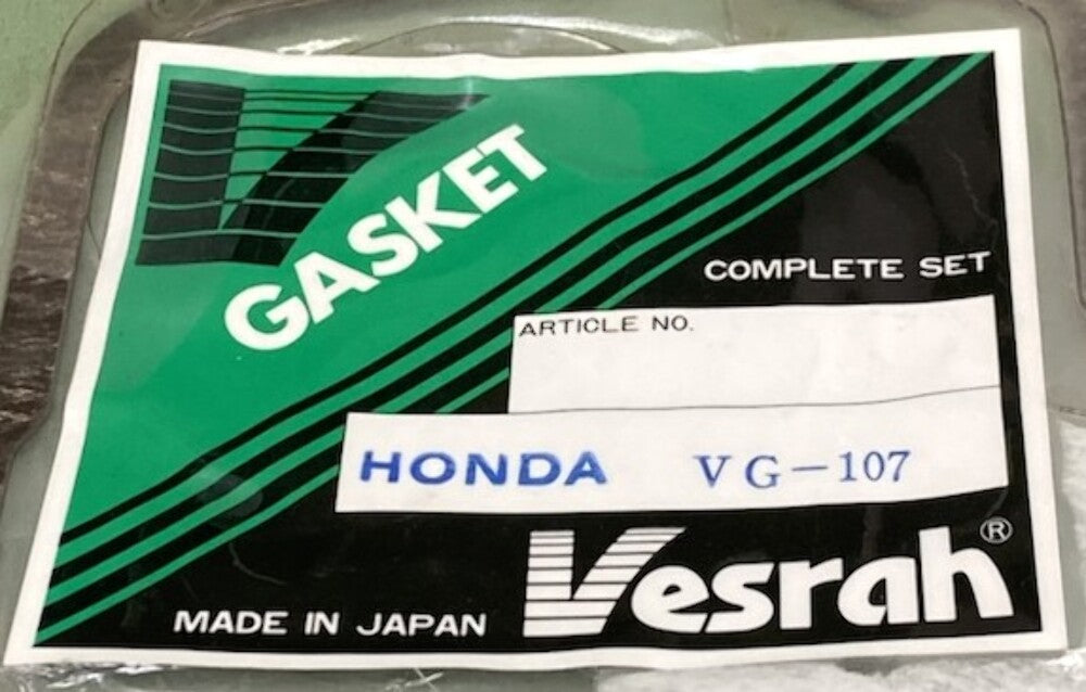 Vesrah VG-107 Gasket Kit New Genuine Incomplete Kit