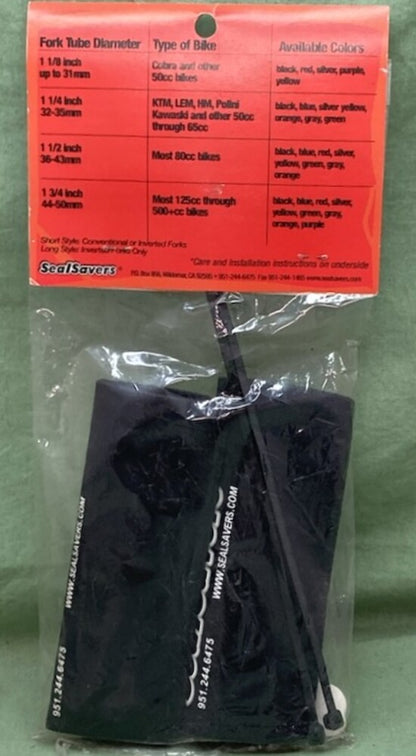 Seal Savers 1 3/4 Conventional Fork Seal Protector Set New Genuine