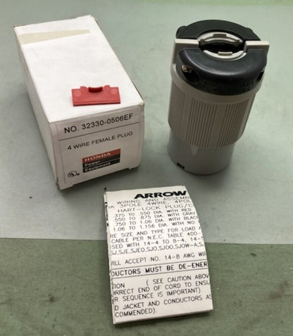 Honda 32330-0506EF 4 Wire Female Plug New Genuine