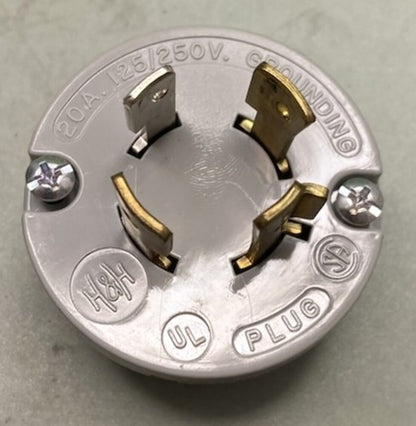 Arrow Hart 6402 Locking Plug 20A 125/250V New Genuine