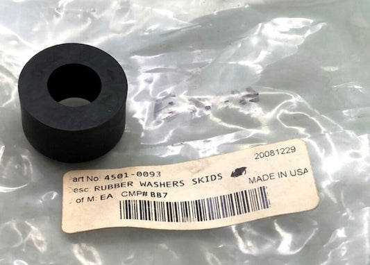 Qty 8 Replaces Moose 4501-0093 Snowmobile Rubber Washer Skids New