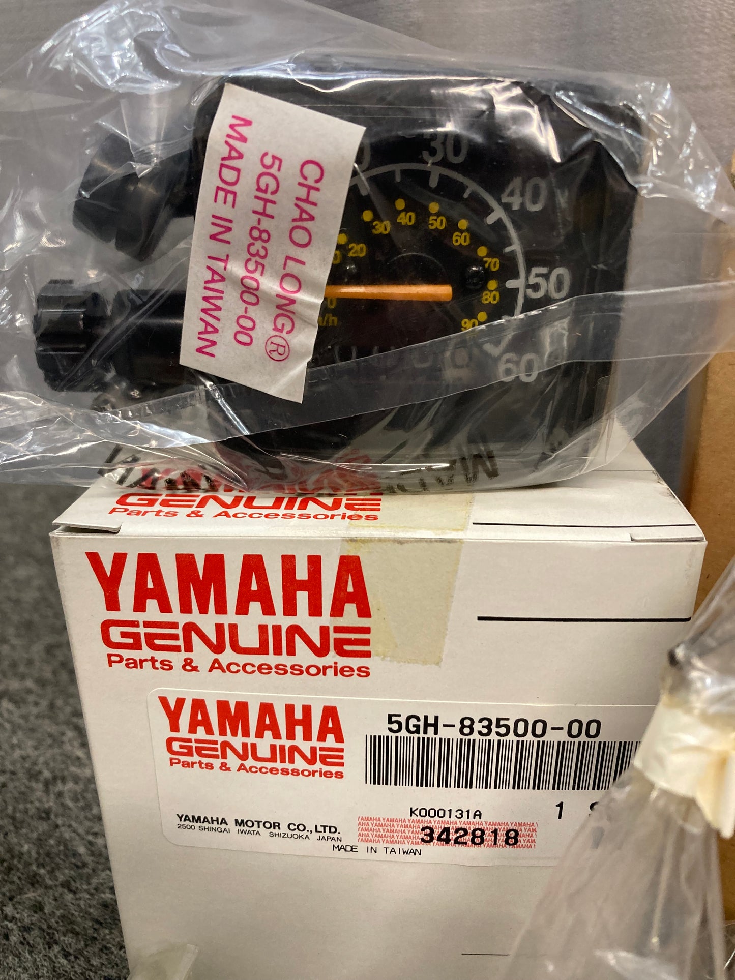 New Genuine Yamaha 5GH-W0081-00 Speedometer Kit
