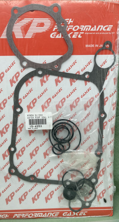 New Genuine KP GASKET 15-4353 Water pump Seal Kit, Honda GL1200