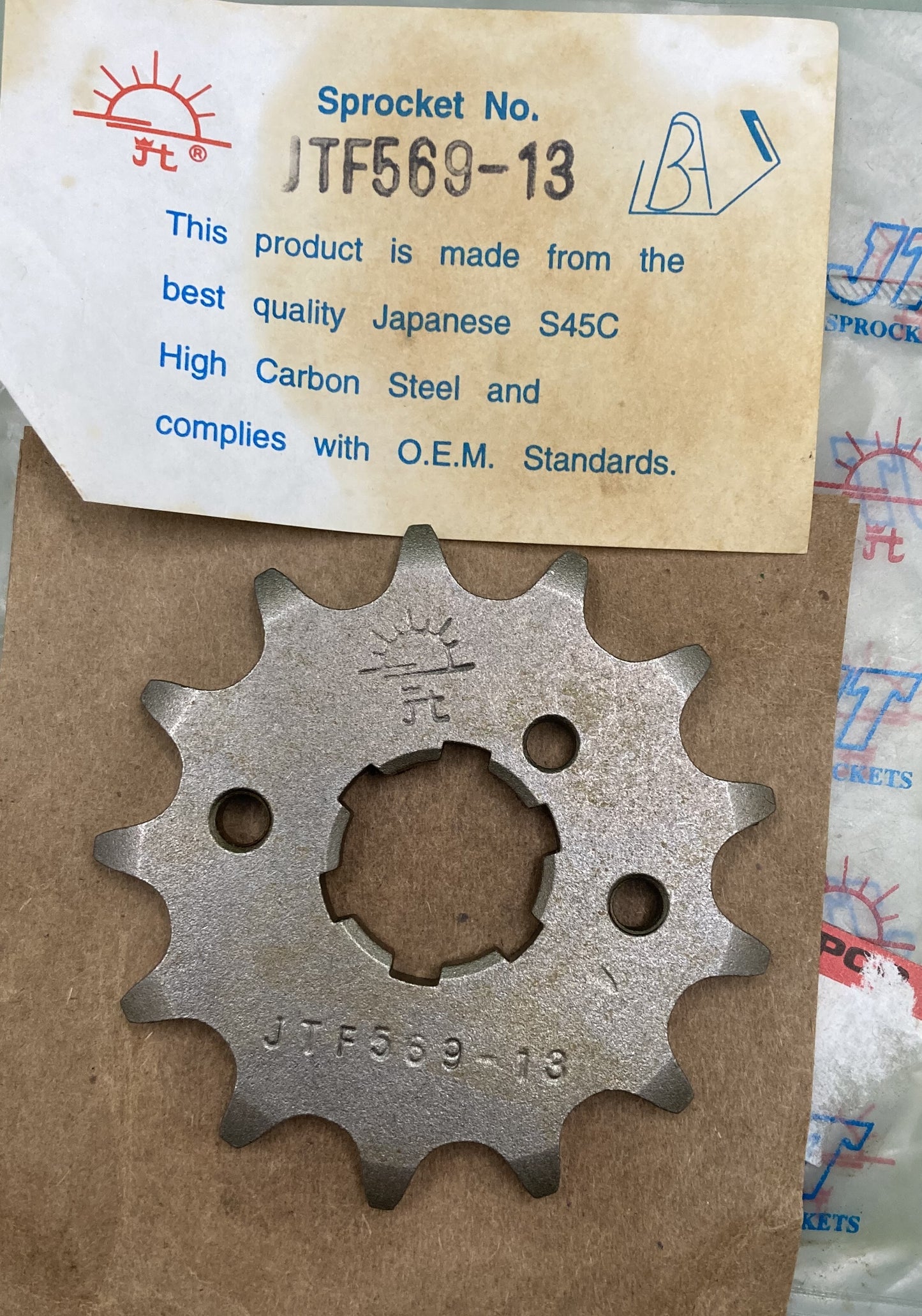 New Genuine JT Sprocket JTF569-13 Sprocket 13T