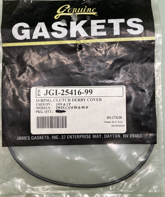 New Genuine James Gaskets JGI-25416-99 O-RING CLUTCH BERBY COVER