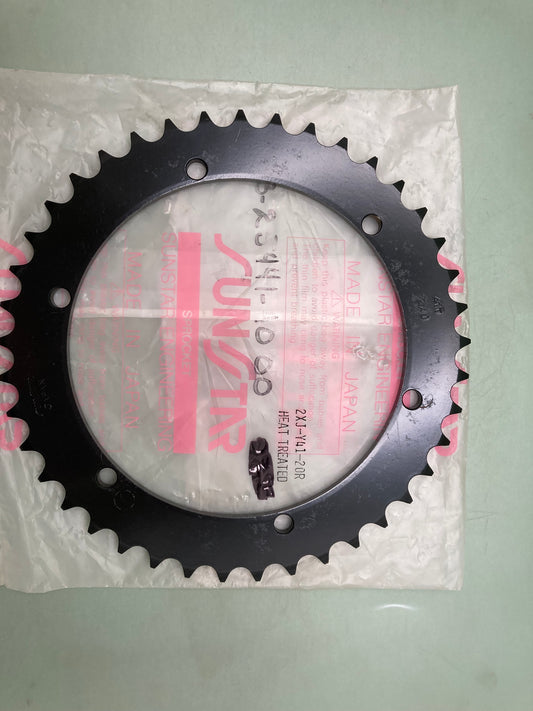 New Genuine Sunstar 2XJ-Y41-20R Heat Treated  Sprocket 41T