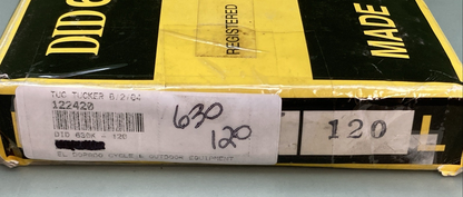NEW GENUINE DAIDO KOGYO 630K-120L ROLLER MOTORCYCLE DRIVE CHAIN