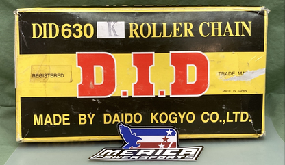 NEW GENUINE DAIDO KOGYO 630K-120L ROLLER MOTORCYCLE DRIVE CHAIN
