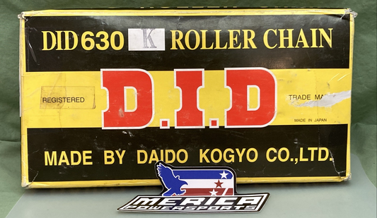 NEW GENUINE DAIDO KOGYO 630K-120L ROLLER MOTORCYCLE DRIVE CHAIN