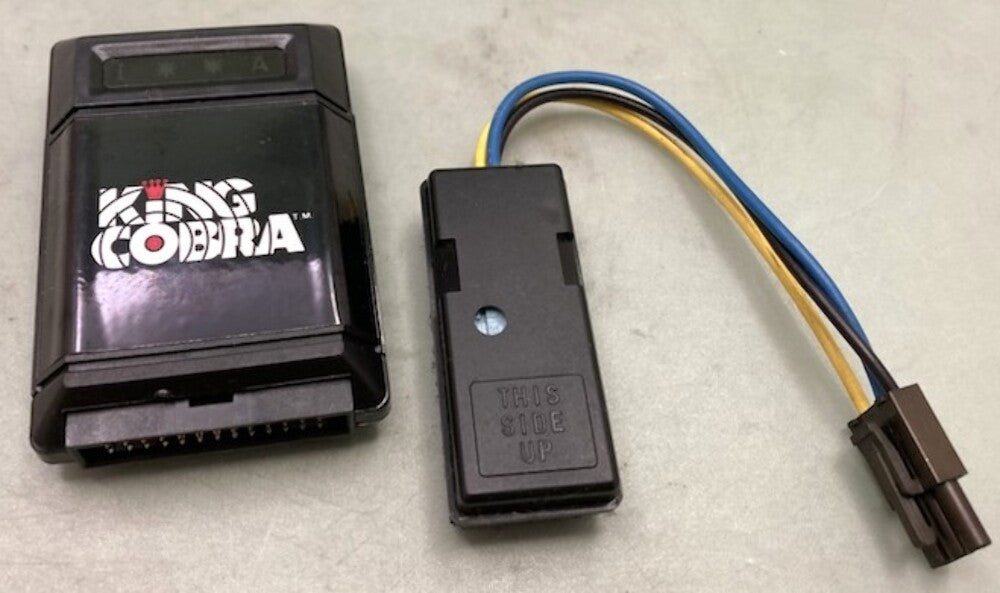 King Cobra Computerized Motorcycle Alarm System Kit New Genuine Incomplete Kit