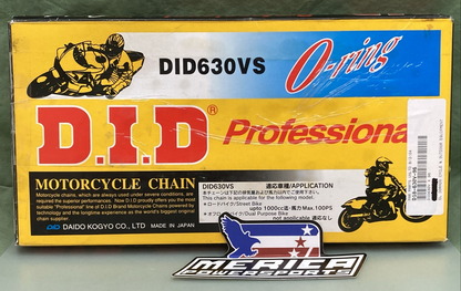 NEW GENUINE DAIDO KOGYO DID630VS-96L O-RING MOTORCYCLE DRIVE CHAIN