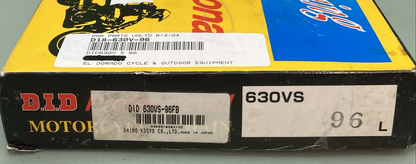 NEW GENUINE DAIDO KOGYO DID630VS-96L O-RING MOTORCYCLE DRIVE CHAIN