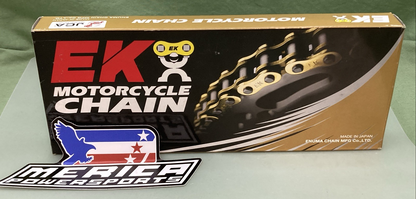 NEW GENUINE EK CHAIN 420SHG-120/G 420X120 MOTORCYCLE DRIVE CHAIN