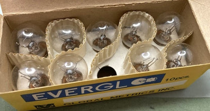 9 Pk. Everglo BAY15d 1157EV 12V 21/5W Light Bulb New Genuine