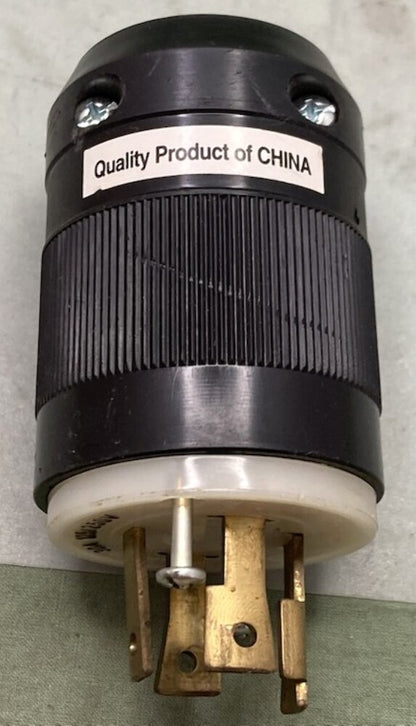 Marinco L14-30 Hubbell Turn and Pull 30A 125/250V Locking Plug Genuine