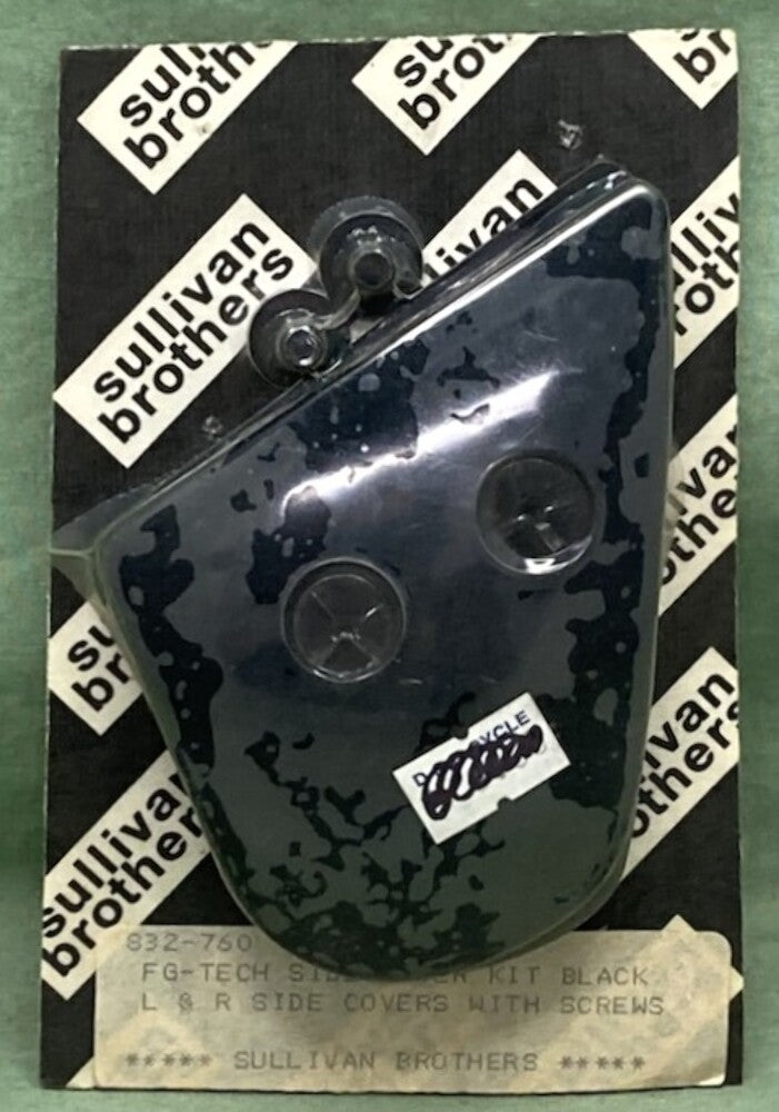 Sullivan Brothers 832-760 FG-Tech Side Cover Kit Black New Genuine