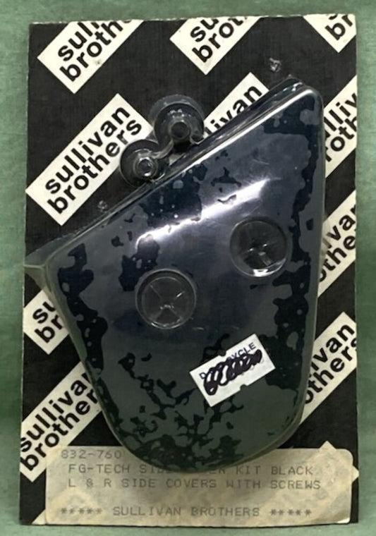 Sullivan Brothers 832-760 FG-Tech Side Cover Kit Black New Genuine