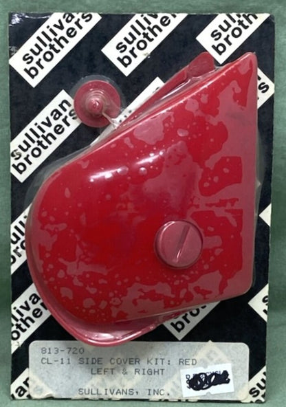 Sullivan Brothers 813-720 CL-11 Side Cover Kit Red New Genuine