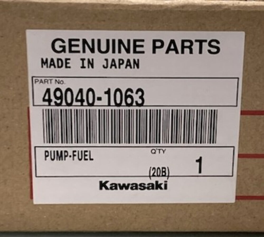 Kawasaki 49040-1063 Fuel Pump New Genuine
