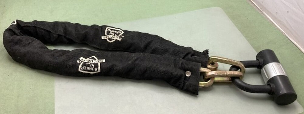 New Genuine Bunker Hill Security Chain Lock, No Keys