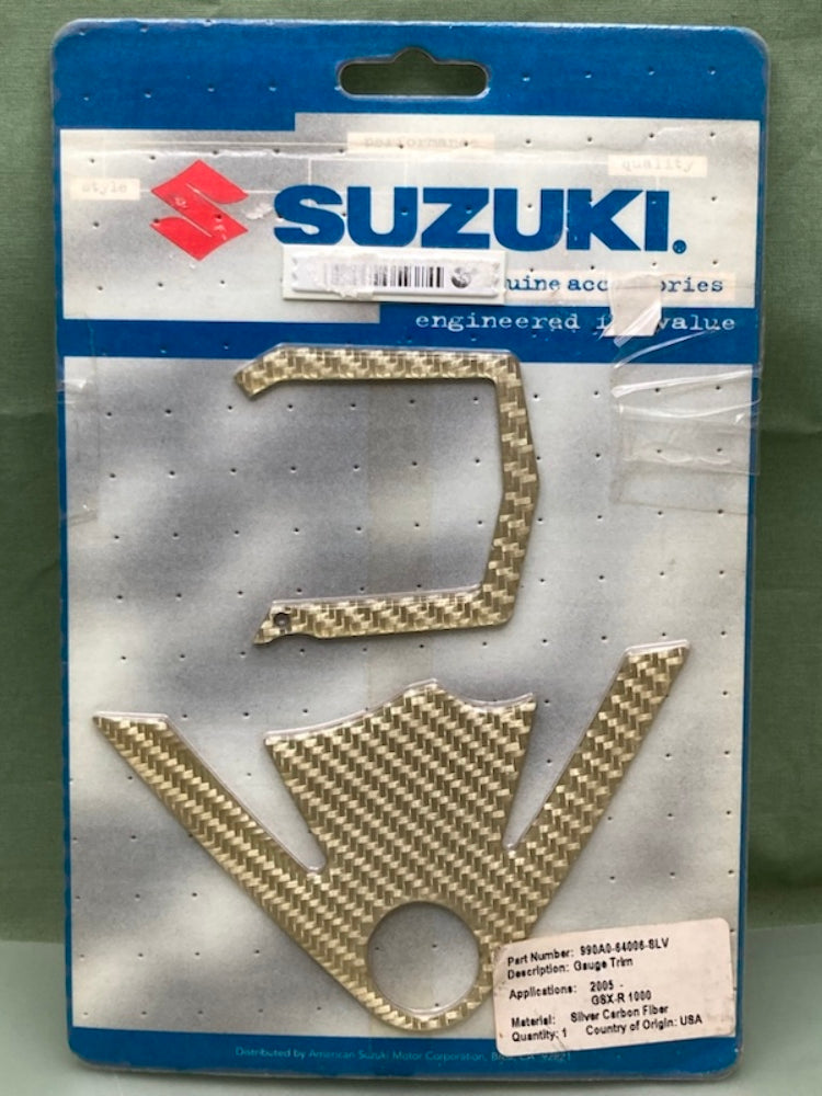 Suzuki 990A0-64006-SLV Gauge Trim New Genuine